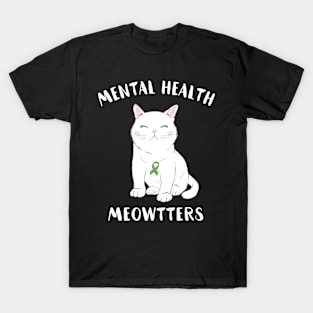 Mental Health Matters - Cat T-Shirt